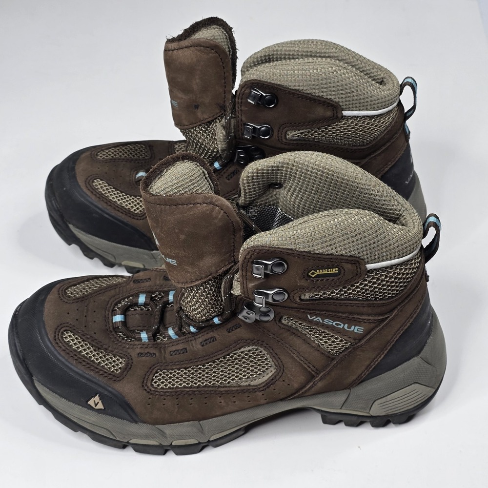 Vasque Breeze 2.0 GTX Hiking Boots Womens 9M Brown Gore-Tex Vibram Waterproof